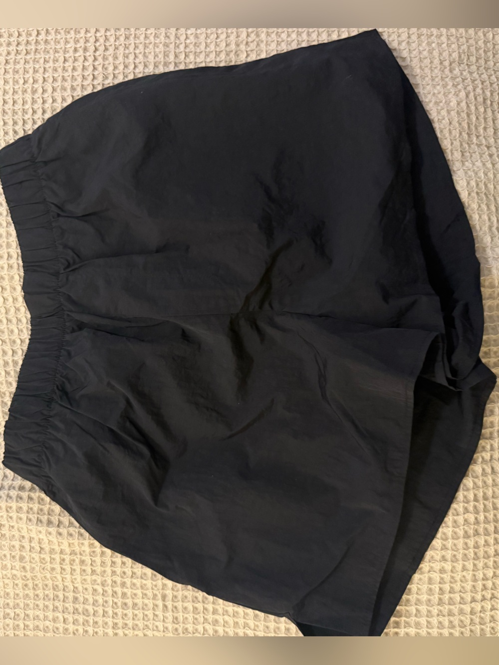 Sans Souci Black Women's Elastic Waist Shorts